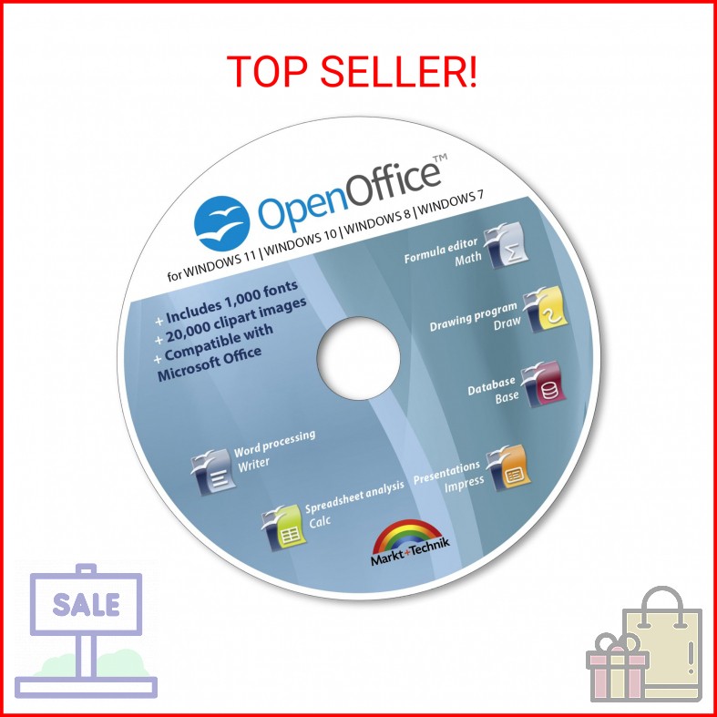 Office Suite 2026 Edition CD DVD 100% compatible with Microsoft® Word® and Excel