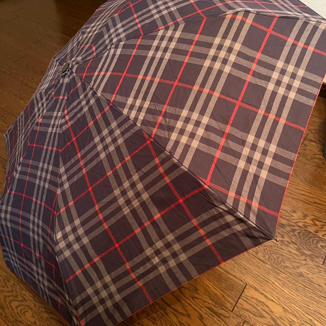 Burberrys Men'S Folding Umbrella Men umbrella Accessory Original Collection