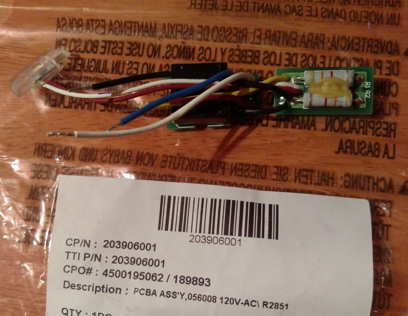 Genuine Ridgid 203906001 Circuit Board ASM Fits R2851 Jobmax Multi-Tool