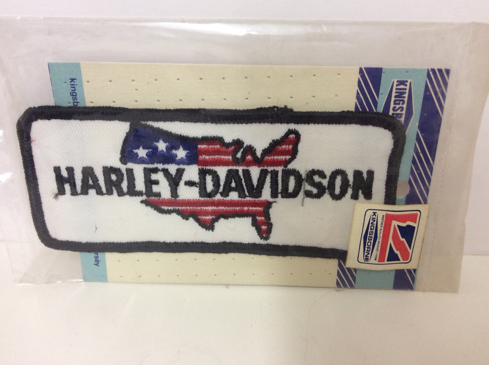 HARLEY DAVIDSON US VINTAGE MOTORCYCLE PATCH