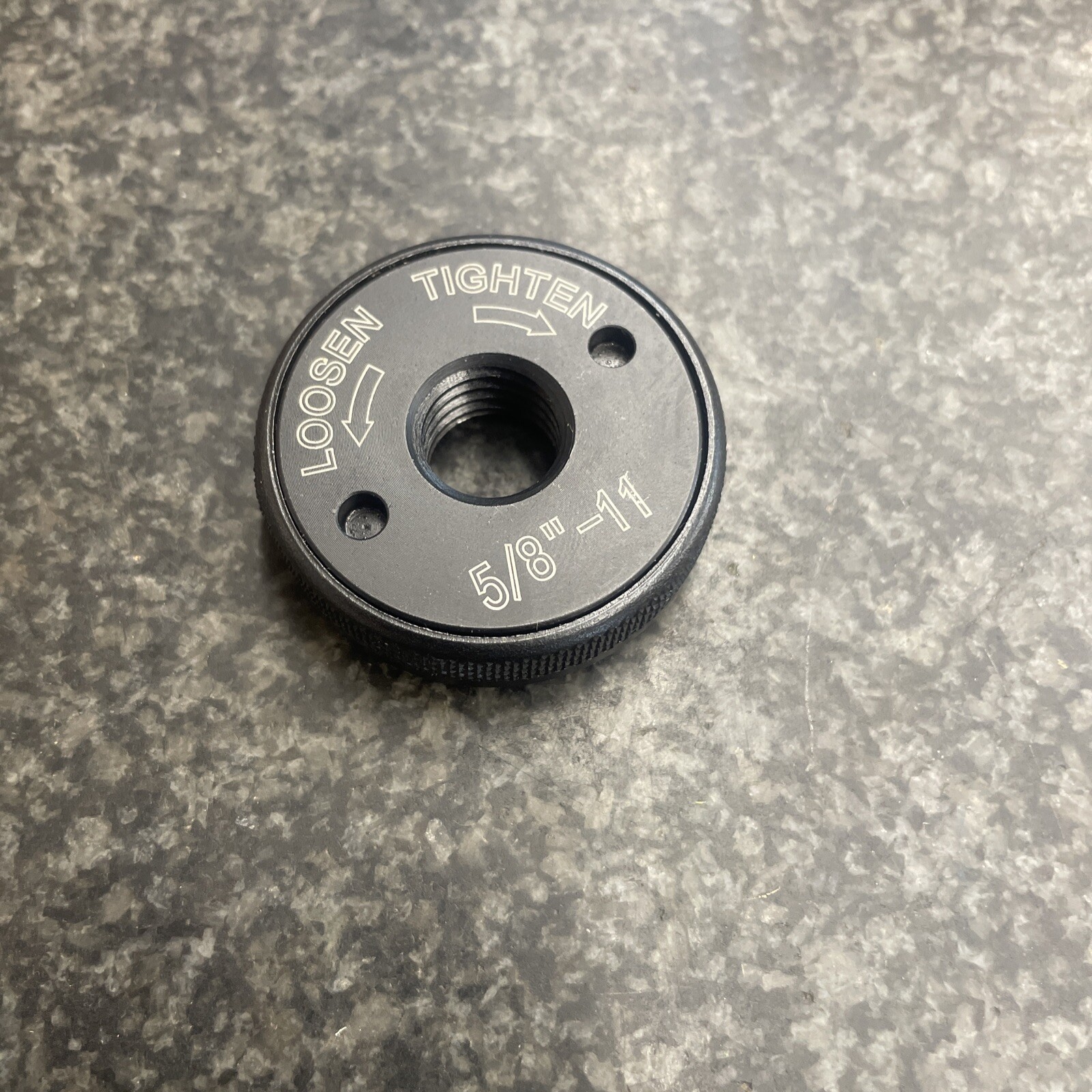5/8-11" Thread Self Tightening Quick Change Grinder Lock Nut for 6 to 9" Grinder