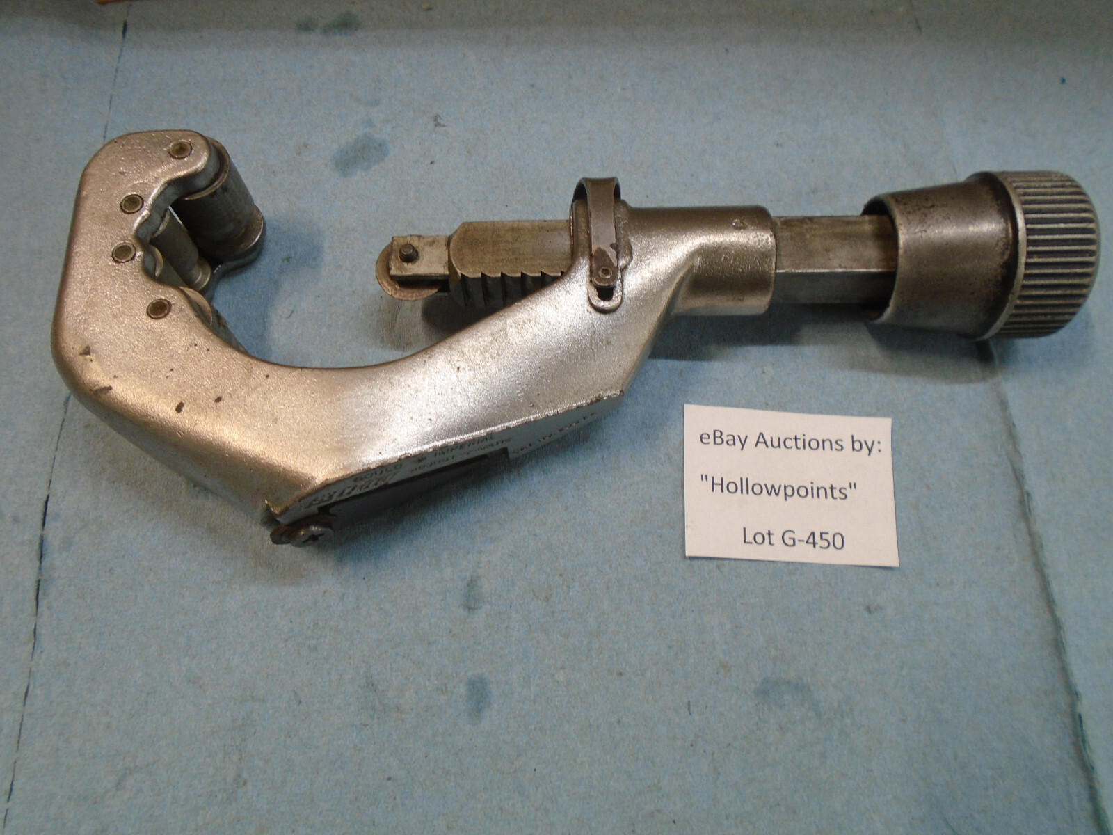 Gould Imperial 206FA Hi-Duty Tube Tubing Cutter 2-5/8" Cap EZ Slide Adjust  G450