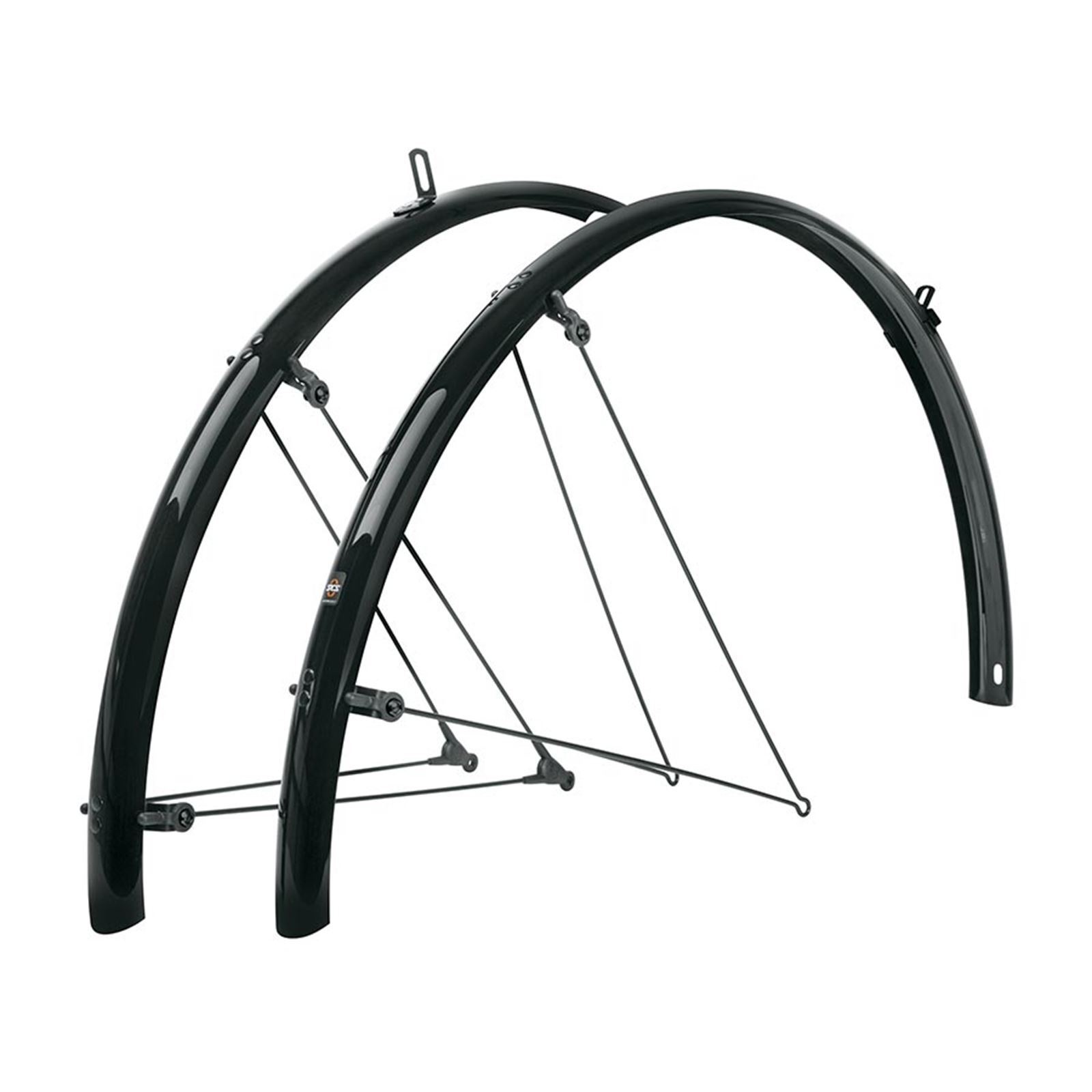 SKS Germany B35 Bluemels Fender - 700C 28mm - Black - Set 11807