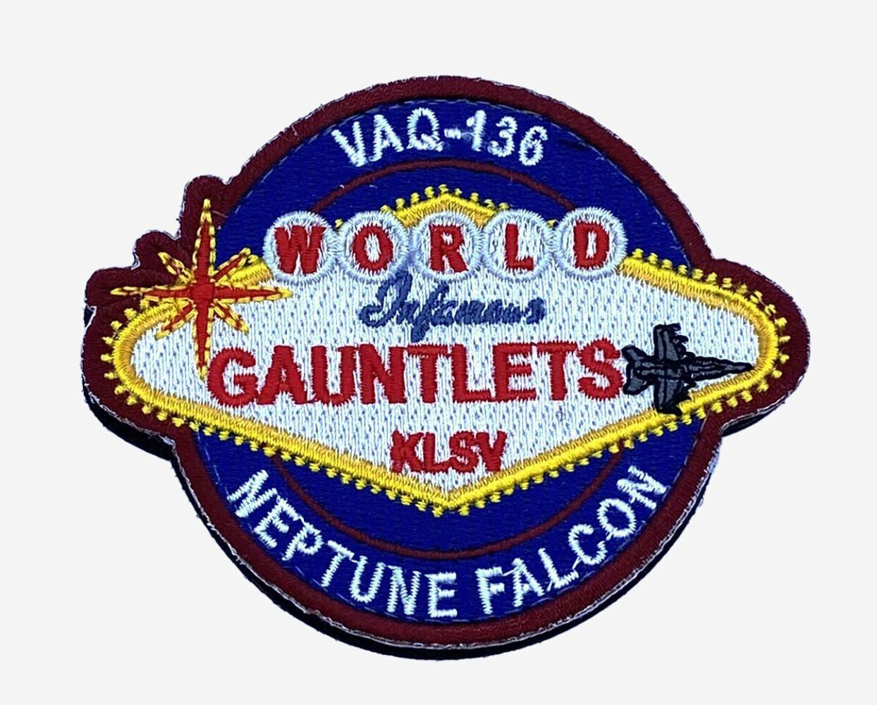 VAQ-136 Gauntlets Las Vegas Det Patch –  With Hook and Loop