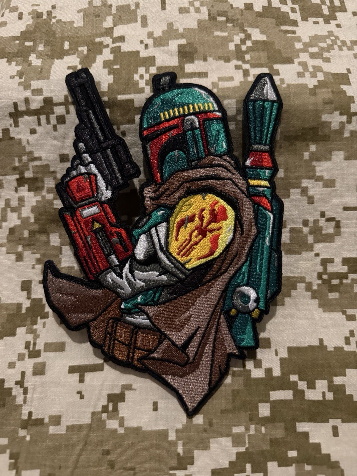 The Grumpy Pencil Boba Shooter Morale Patch