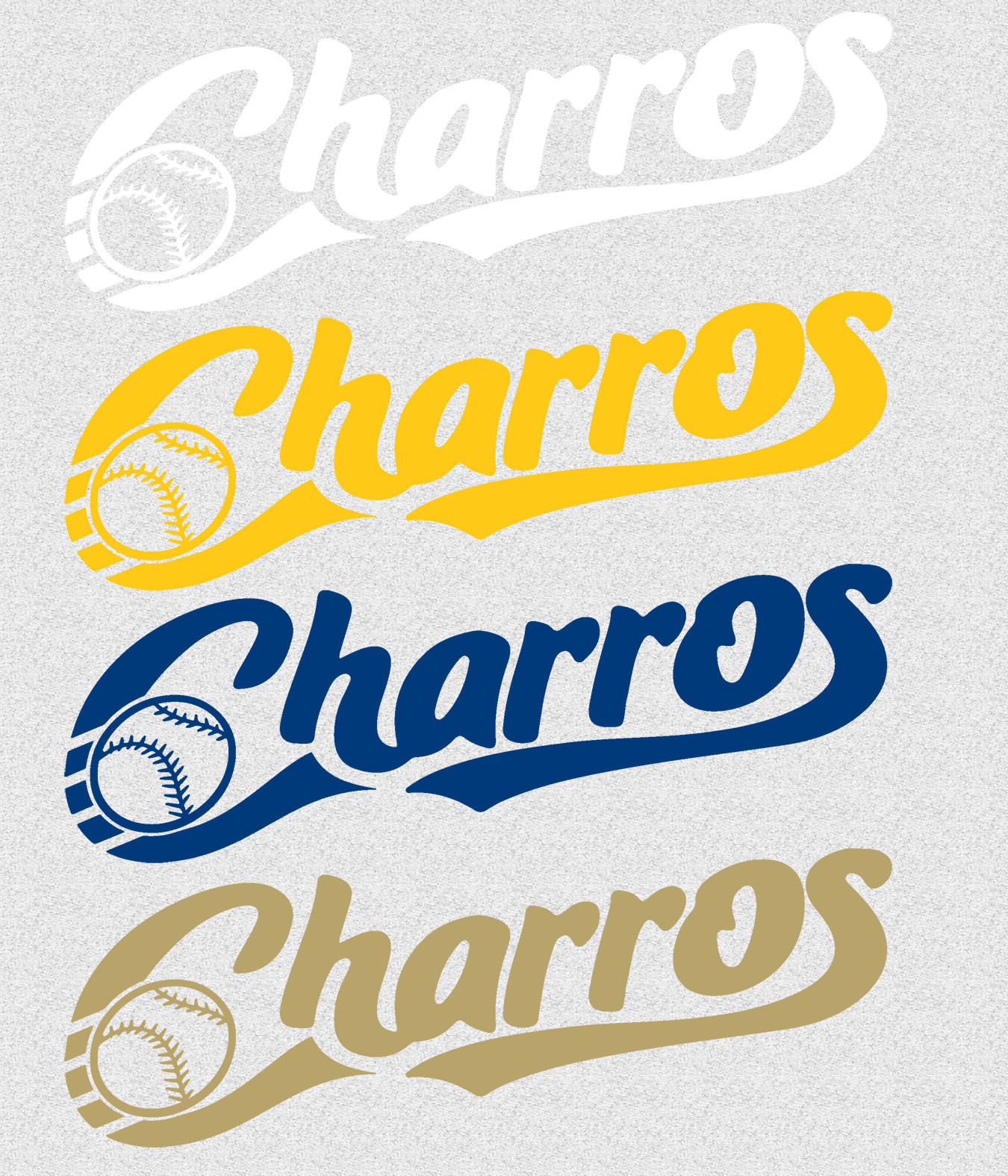 Charros de Jalisco Baseball Decal Sticker Logo (LMB)