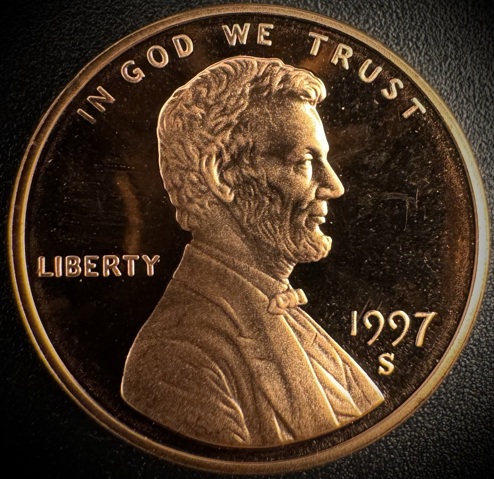 1997-S Lincoln Memorial Cent PROOF Coin Penny