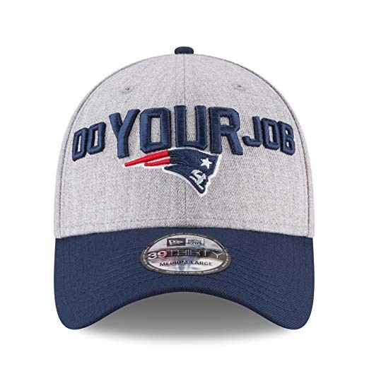 NEW Authentic NFL New England Patriots "Do Your Job" New Era 39Thirty Flex Hat