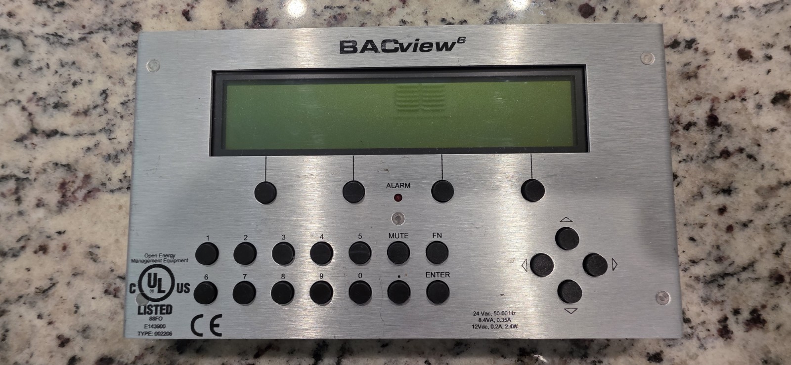 WORKS PERFECT Automated Logic BACview 6 Display FREE USA SHIPPING
