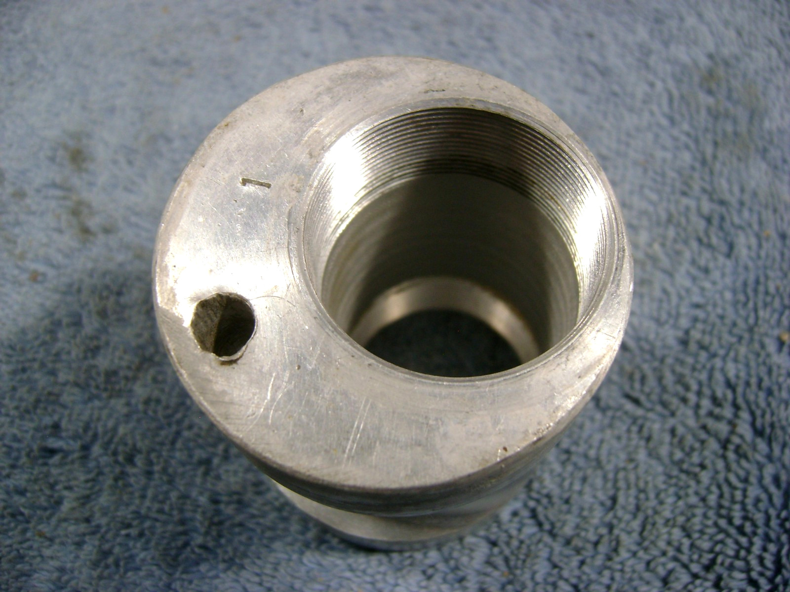 used Tandem Bottom Bracket Eccentric Housing, English Thread x 68mm Wide