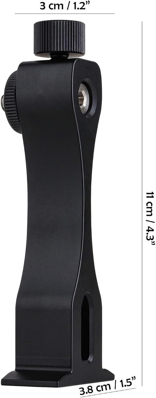 Aluminum Binocular Tripod Mount Adapter, Quick Release for Bird Watching