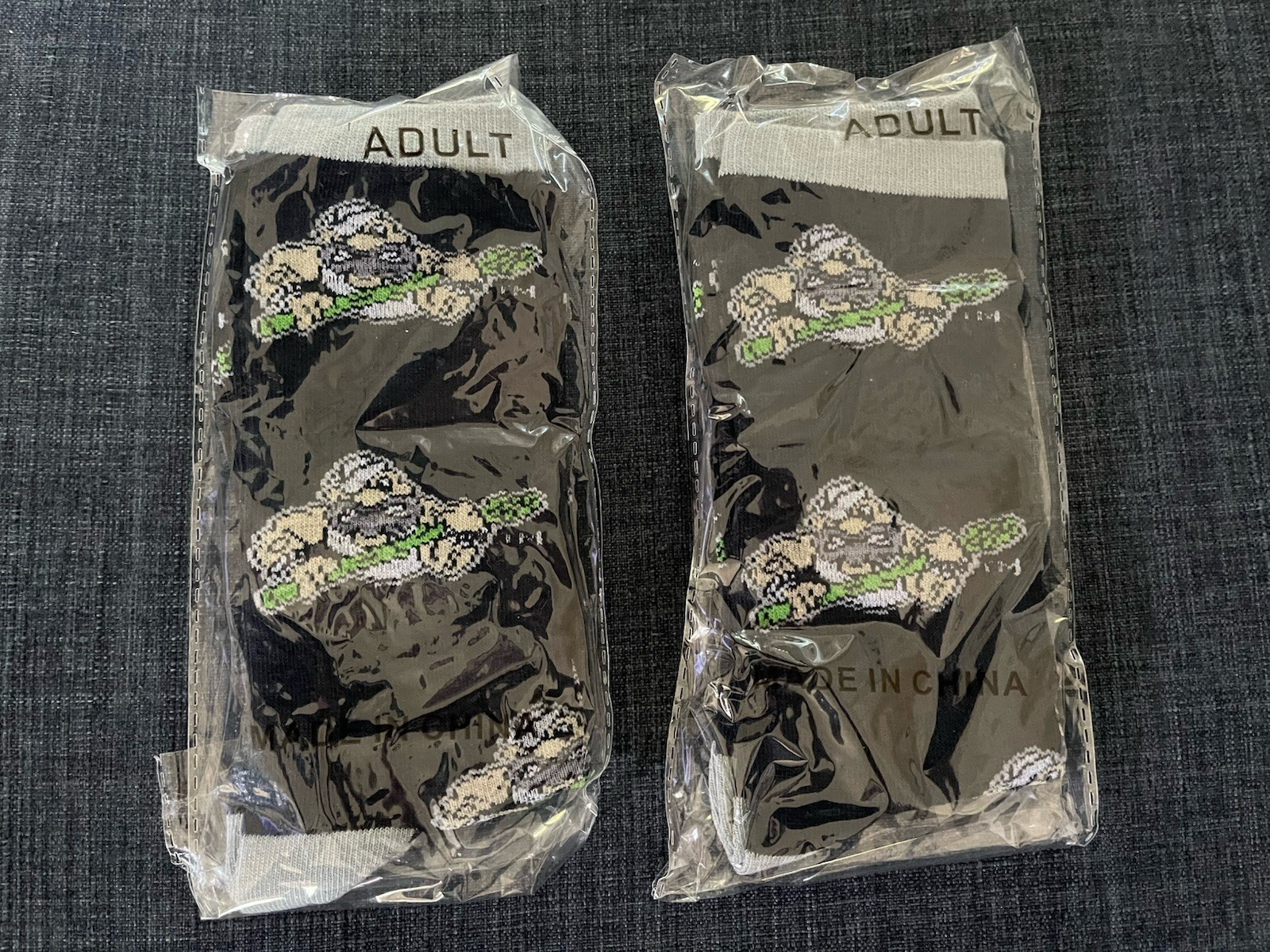 Stockton Ports SGA Adult Socks 2 Pairs 5 O’Clock Dock Asparagus MiLB A’s Lot