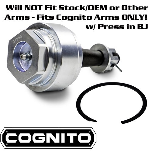 Cognito ALPHA Ultimate Press In Upper Ball Joint 11-25 GM 2500HD 3500HD Trucks