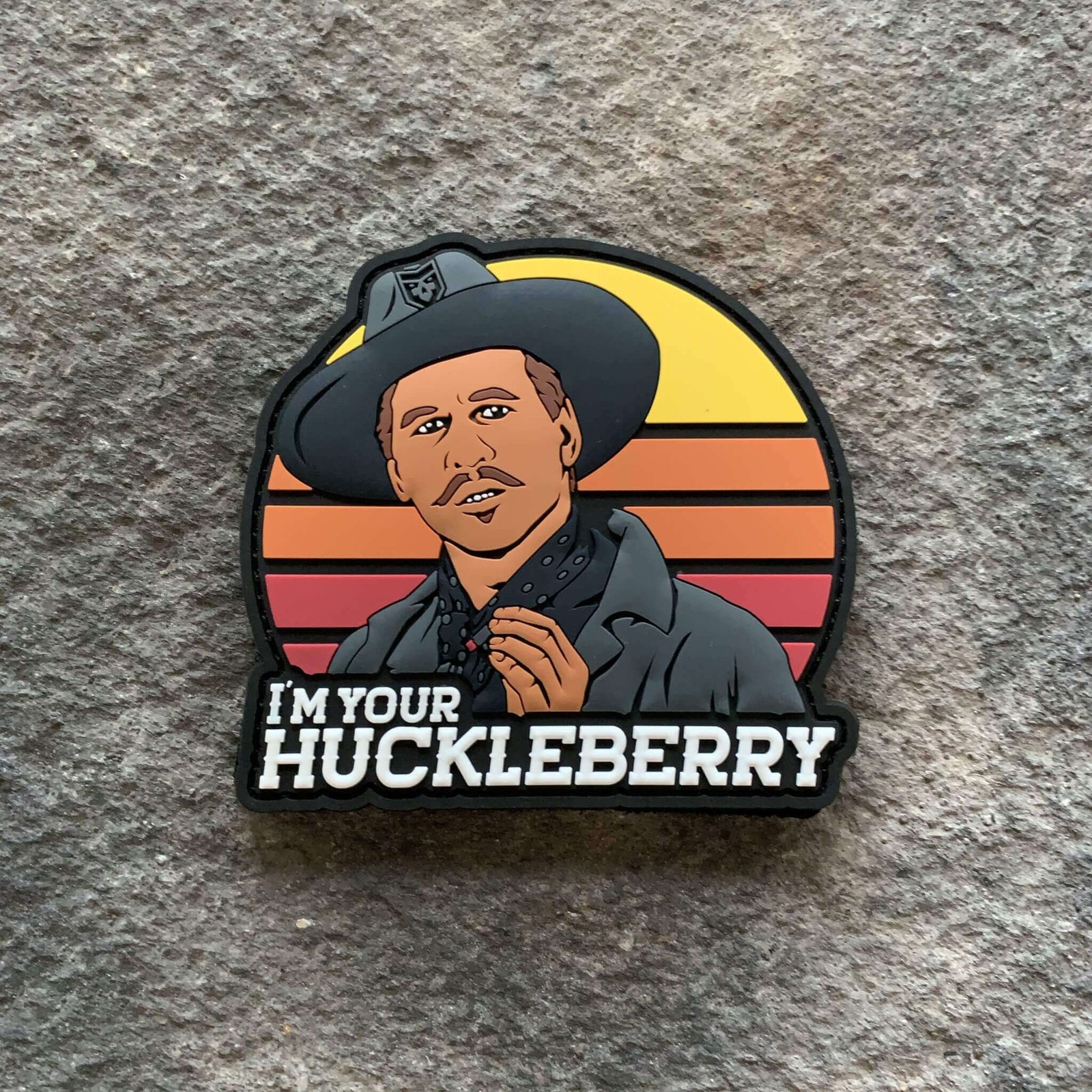 Im your huckleberry PVC Patch