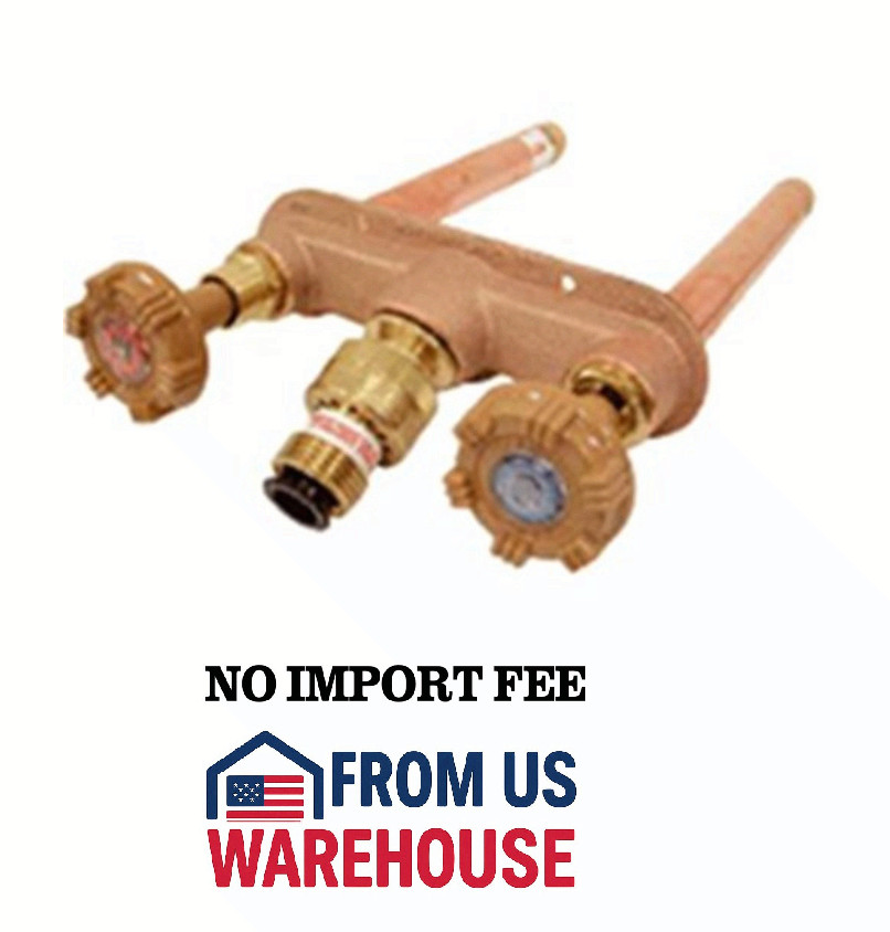 Woodford 22CP-12-MH 12in Frost Free Hot Cold Wall Faucet 1/2 MIP