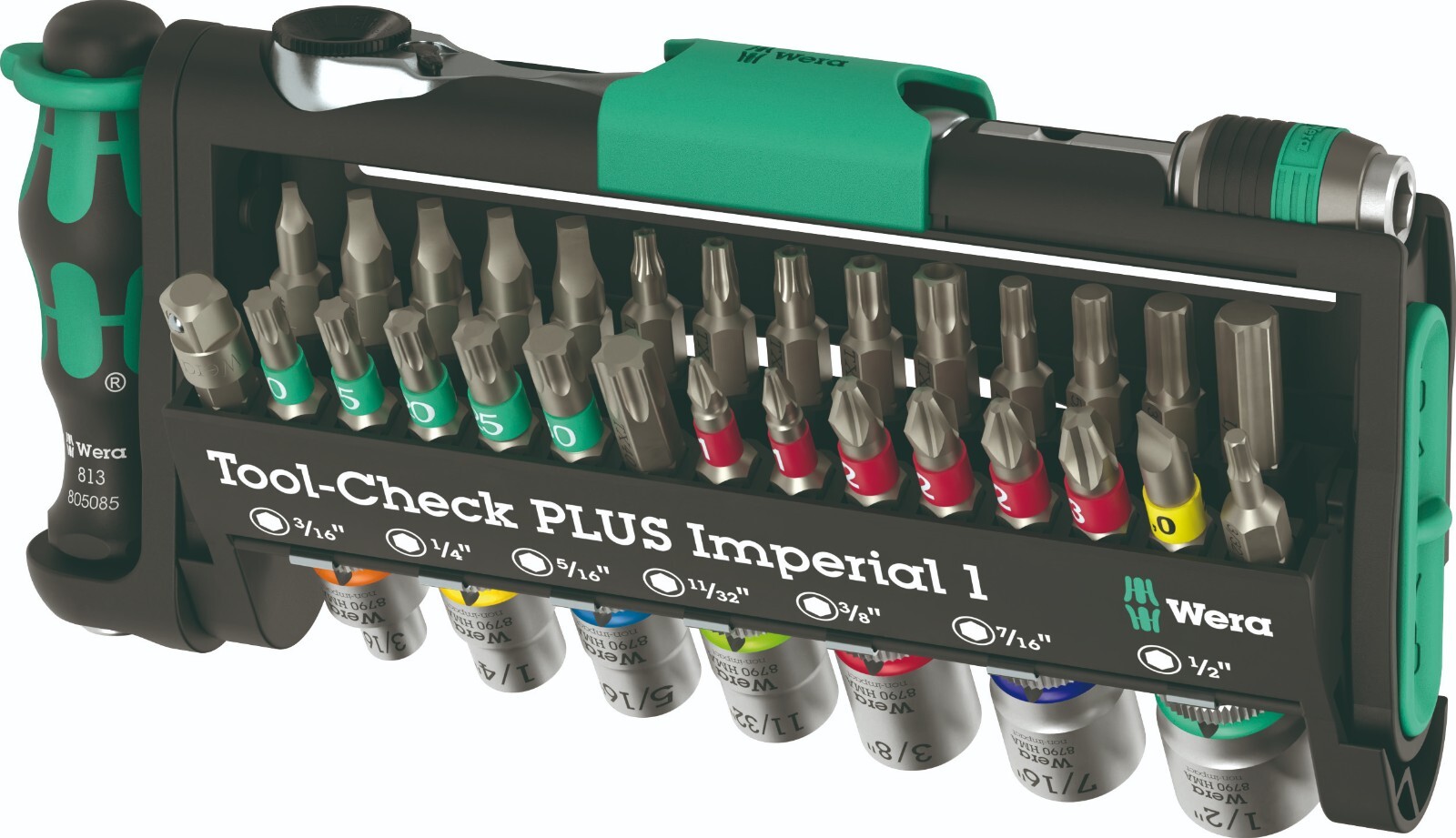 Wera Tool-Check PLUS Imperial 1 39 Pieces SAE 05049060001