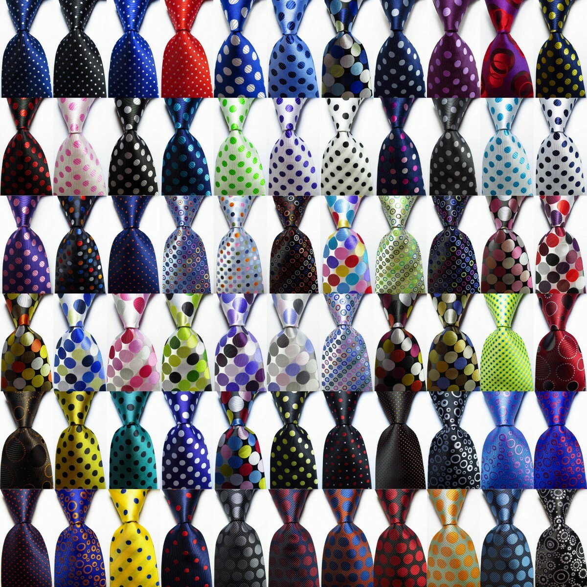 New Dot Classic JACQUARD WOVEN 100% Silk Men's Tie Necktie #14