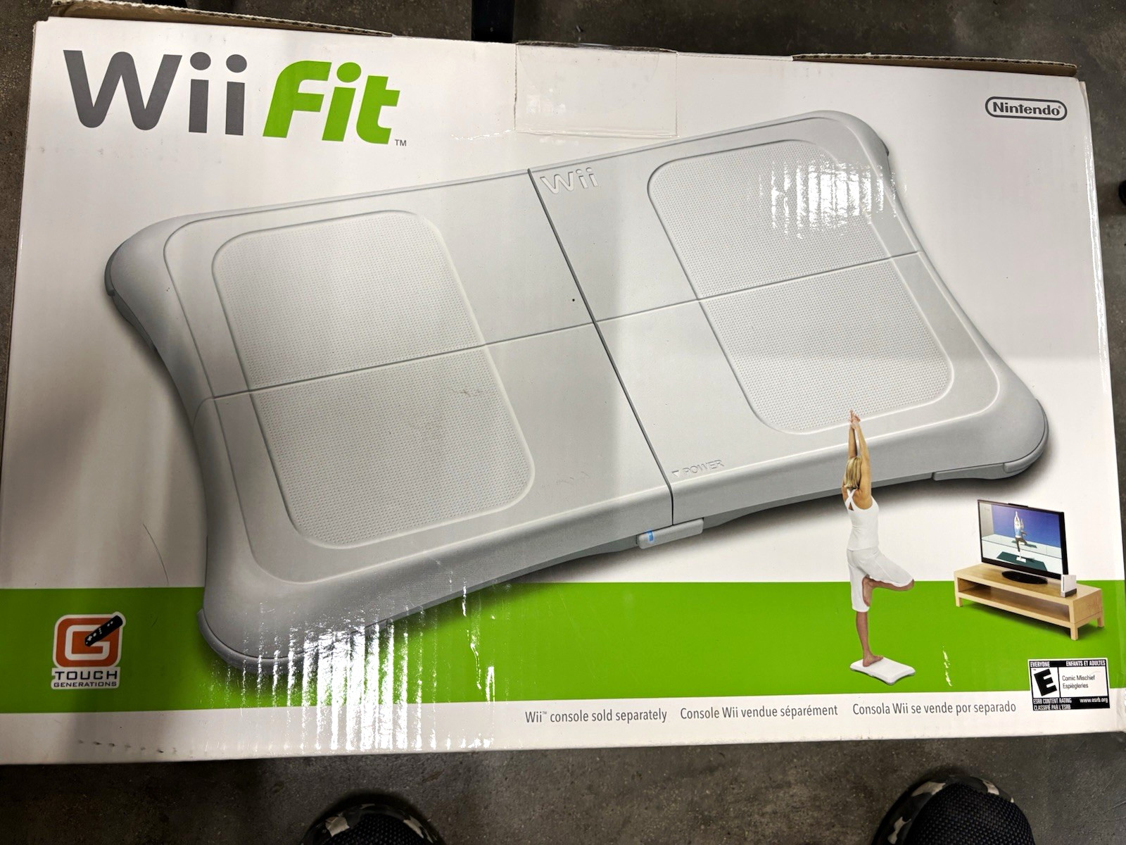 Nintendo Wii Fit Balance Board for Nintendo Wii Wireless White