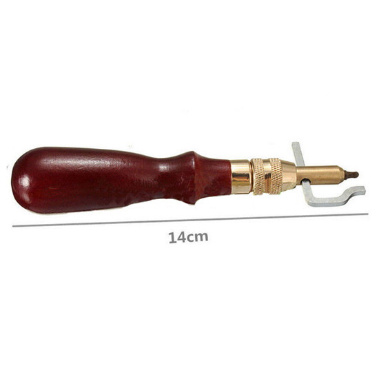 Leathercraft Stitching Groover Skiving Edger Beveler Leather Tools Adjust Size