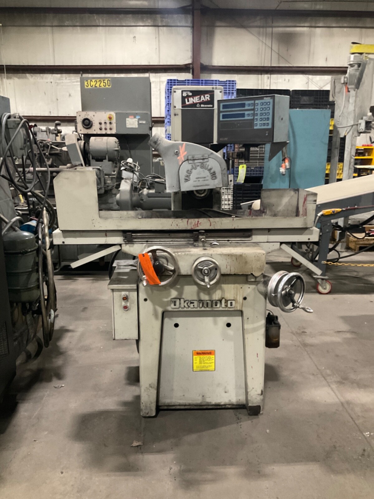Okamoto Model PFG-618 Linear 6-18 Surface Grinder 6" X 18” #51QK