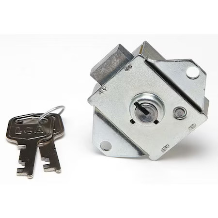 Lock Of America A-1 B5c Model 5001 Locker Lock, Bright Zinc Chromate,