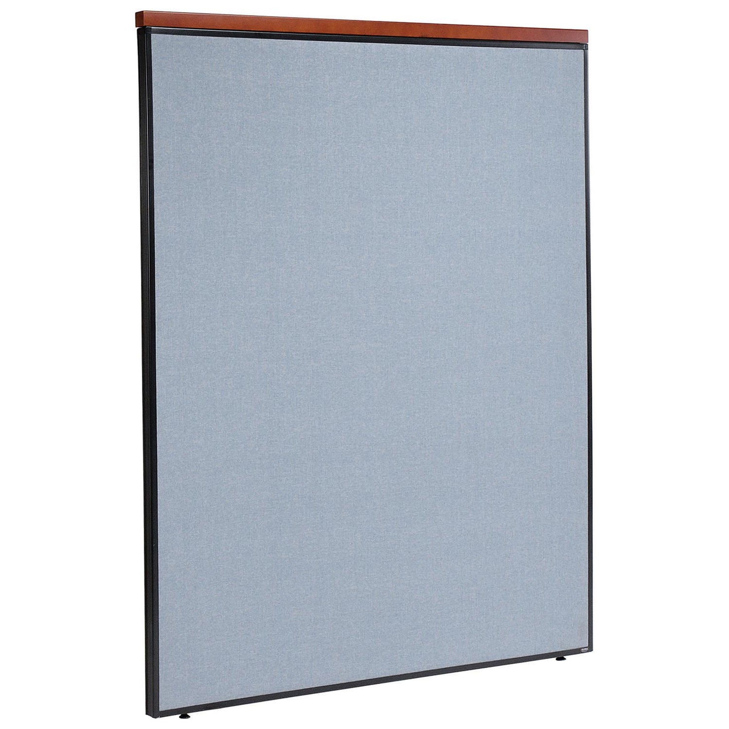 60-1/4"W x 73-1/2"H Deluxe Office Partition Panel Blue