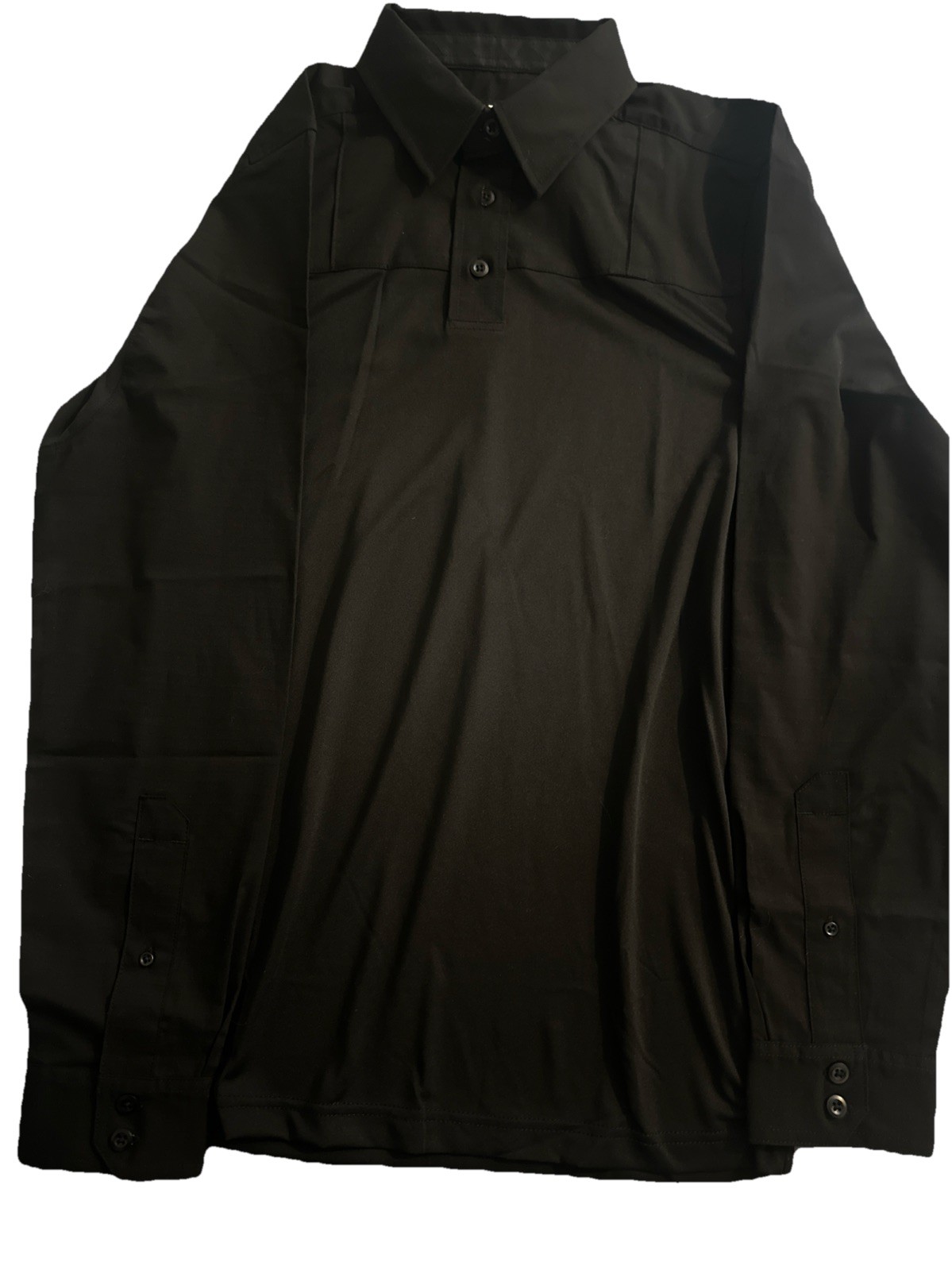 NWOT 5.11 Tactical Men’s Stryke PDU Rapid L/S Shirt SMALL Reg Black Police
