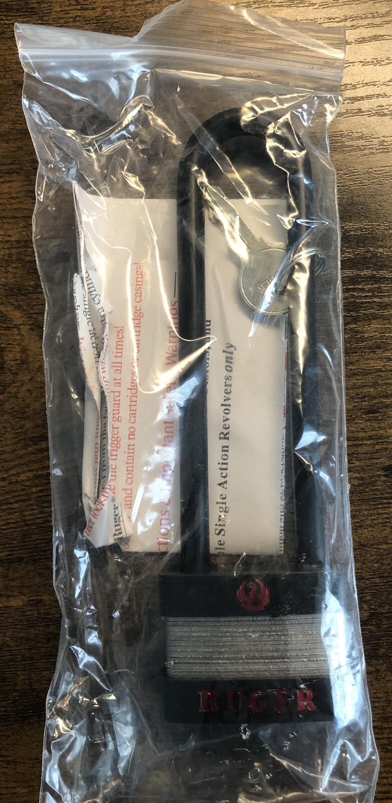 Ruger Gun Lock Model 5050 w/Manual and Two Keys