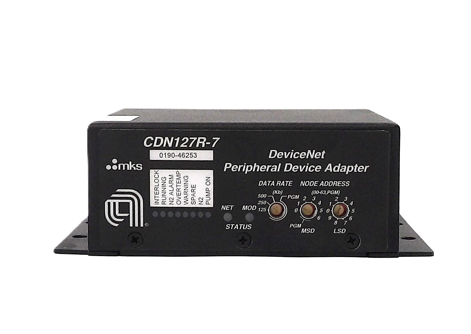 MKS Instruments AS01127-17 DeviceNet I/O Interface CDN127R-7 0190-46253 New