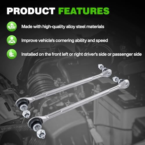 Front Stabilizer Bar Link Compatible with Mercedes-Benz B250e 2016-2017,