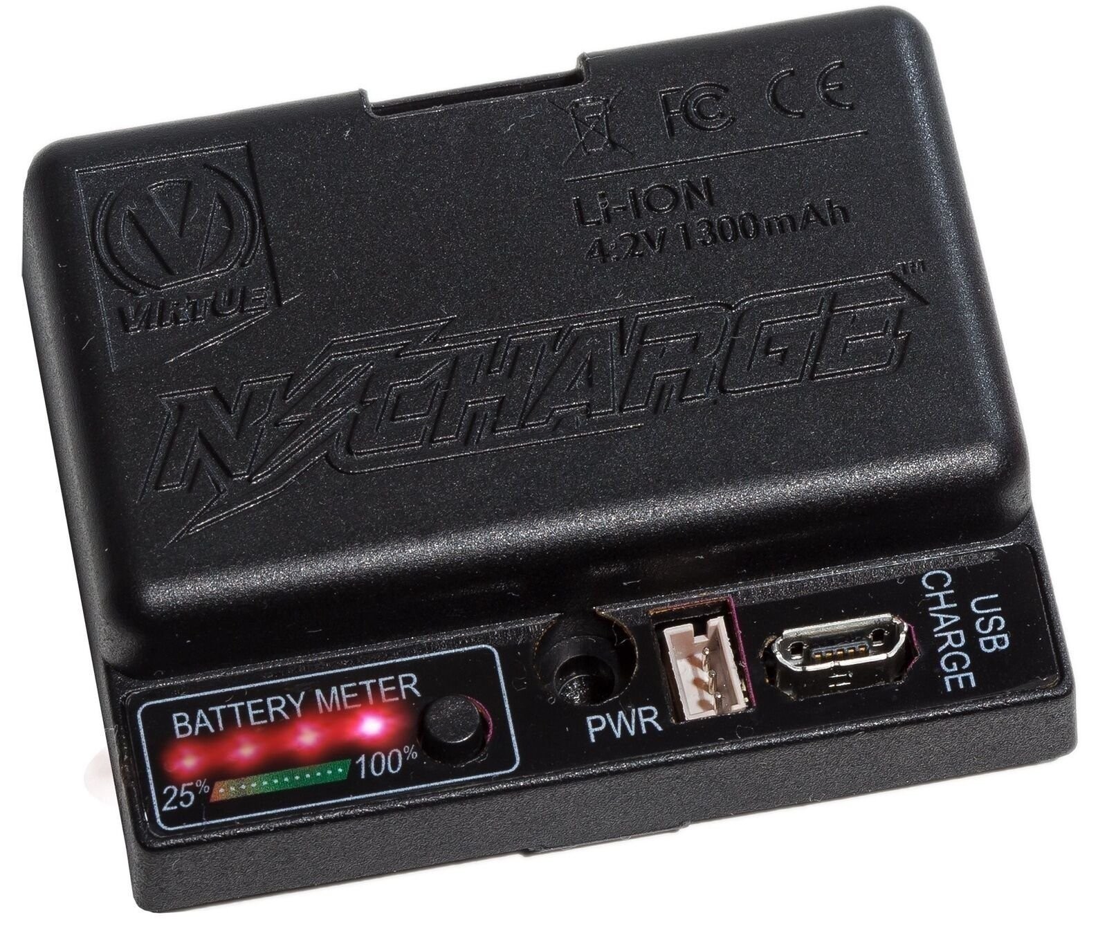 VIRTUE Paintball N-Charge Lithium Ion Rechargeable Hopper/Loader Battery Pack...