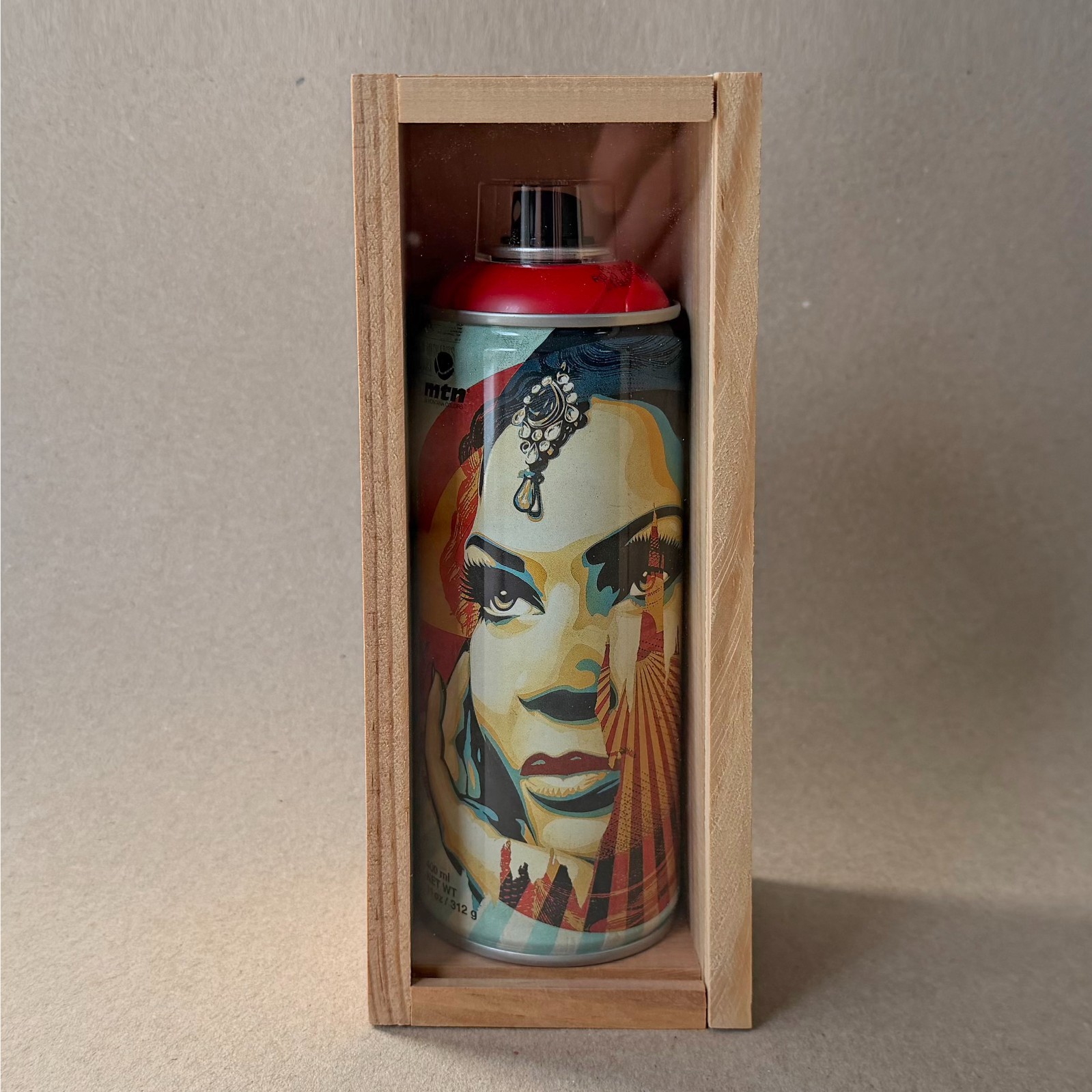 Shepard Fairey Target Exceptions Red Artist Series Spray Paint Can Graffiti Obey