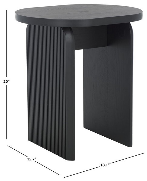 Safavieh SYURA RIBBED ACCENT TABLE, Reduced Price 2172746727 ACC2100B
