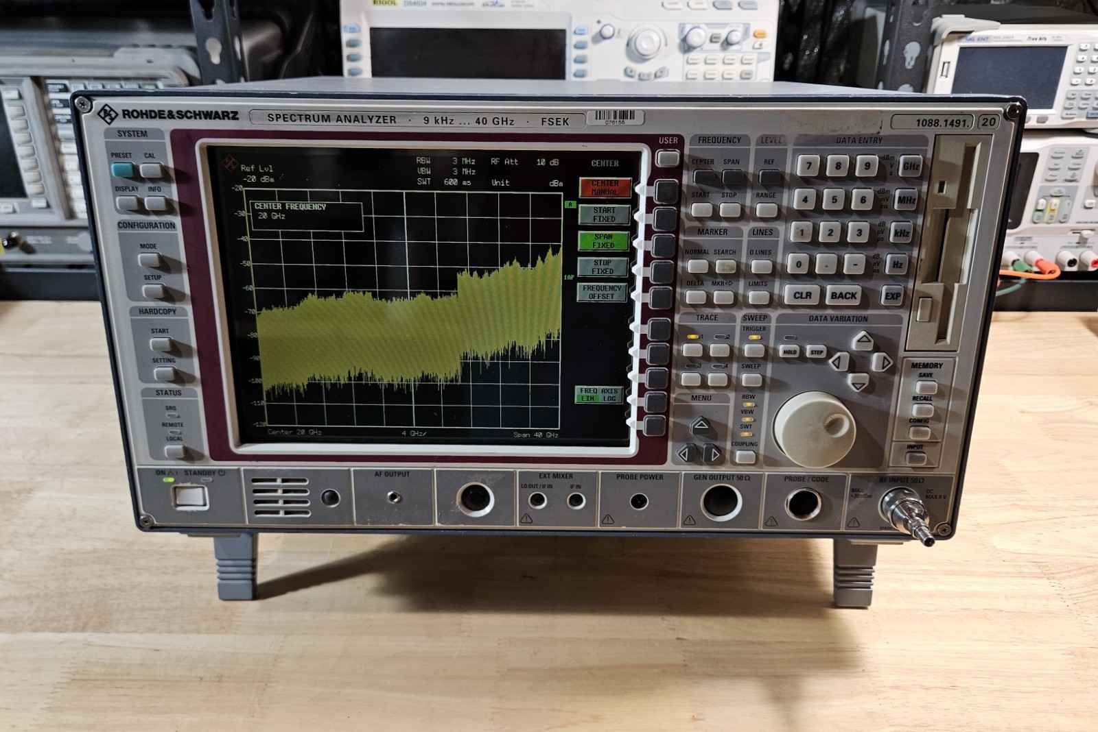 Rohde & Schwarz FSEK 40 GHz Spectrum Analyzer - Demoed