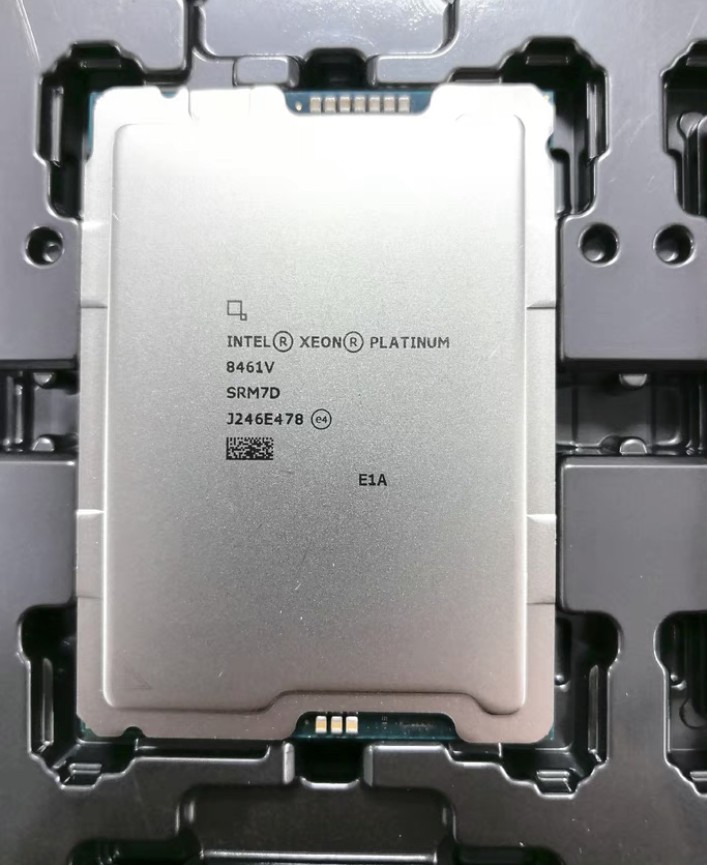 Intel Xeon Platinum 8461V Processor 3.5GHz LGA4677 48Cores 96Threads Server CPU