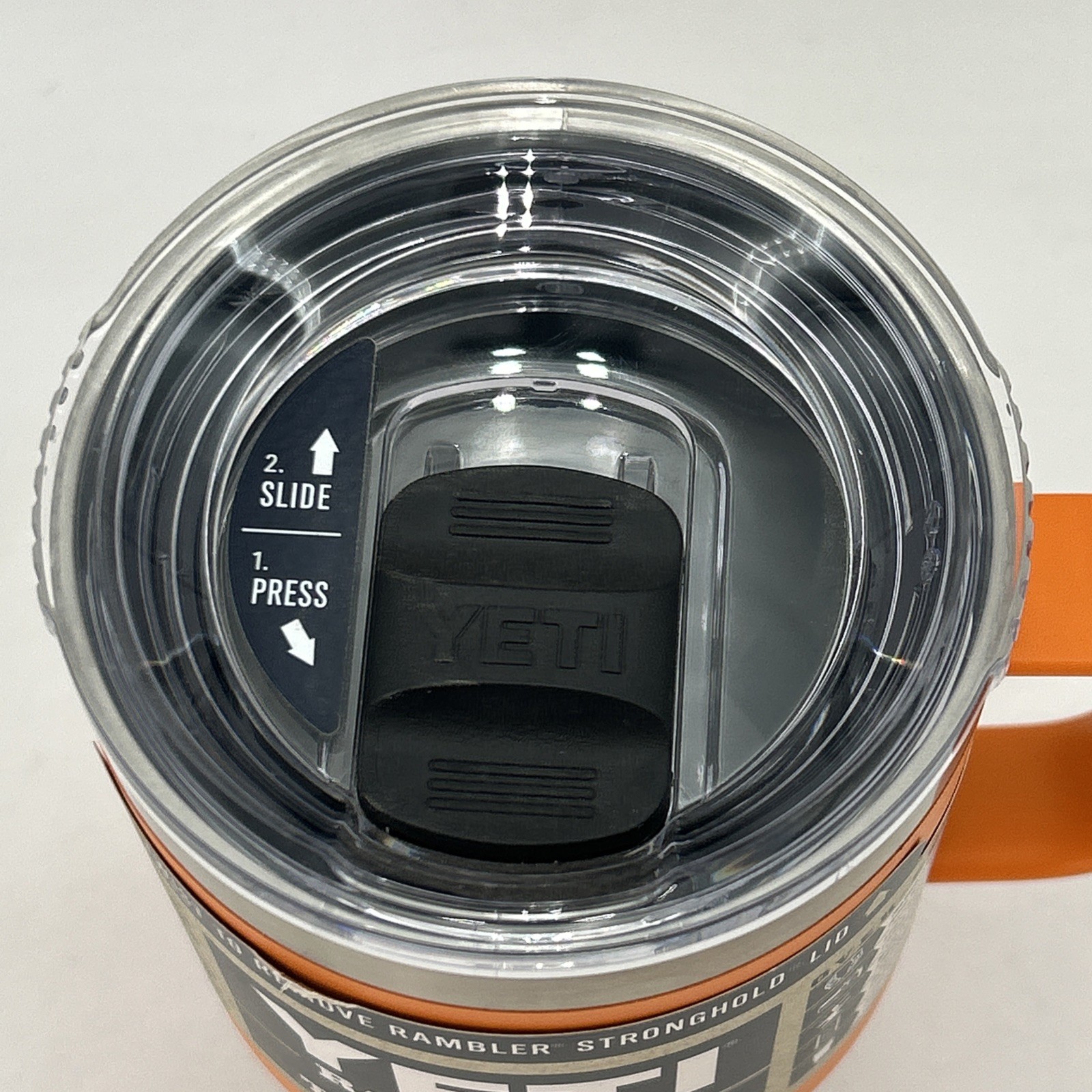 YETI Rambler 30 oz Travel Mug w/Stronghold Lid King Crab Orange
