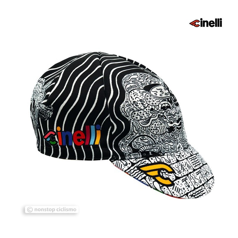 Cinelli Cycling Cap ~ Artist : LOUIE CORDERO 'LOLOBUKO'