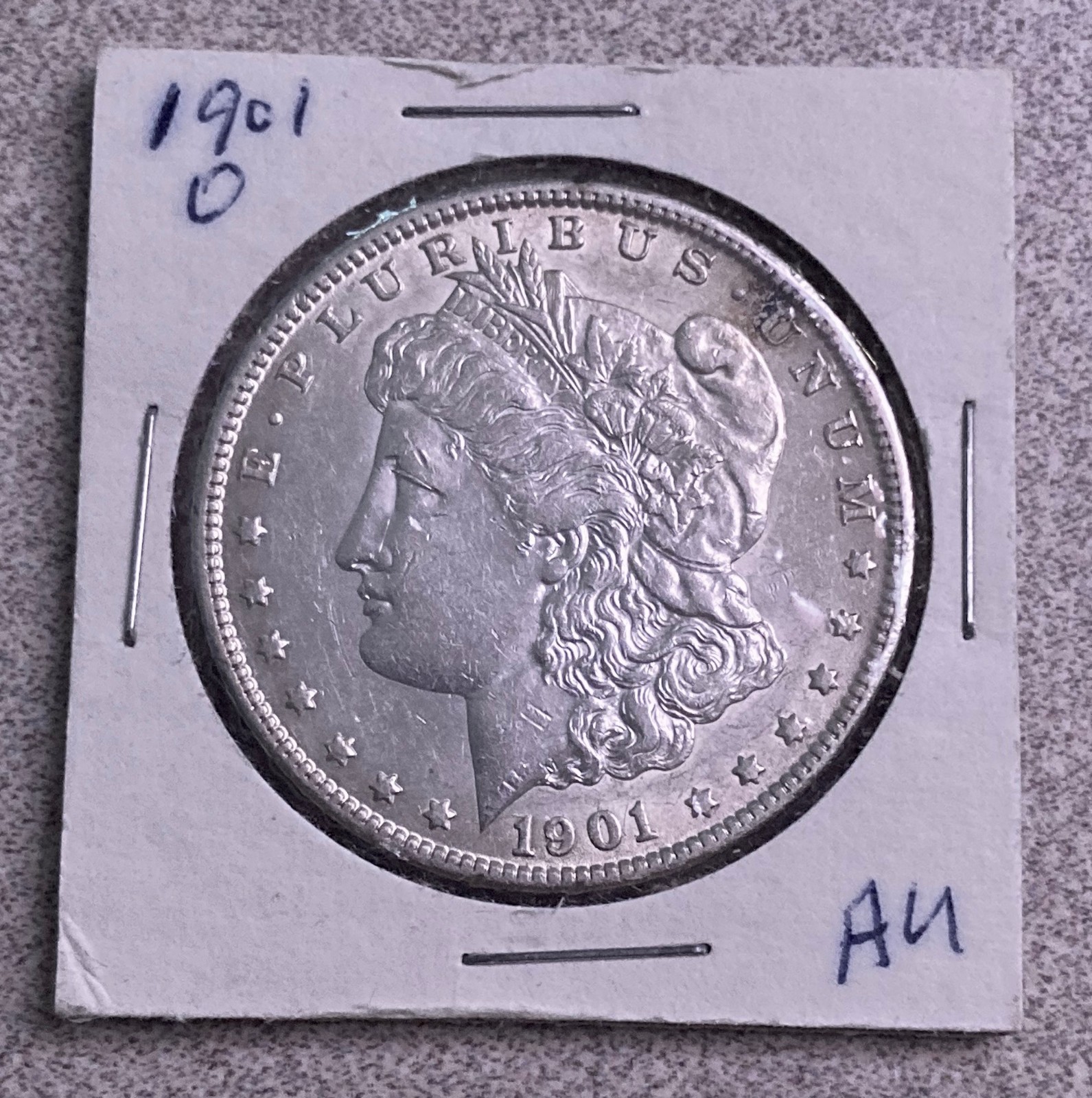 1901-O  MORGAN SILVER DOLLAR  90% SILVER $1 US COIN - Nice  Free Shipping  B027