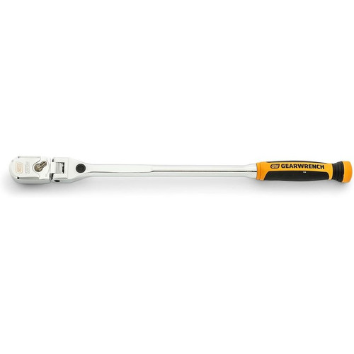 GEARWRENCH 1/2" Drive 120XP Locking Flex Head Ratchet with Cushion Chrome