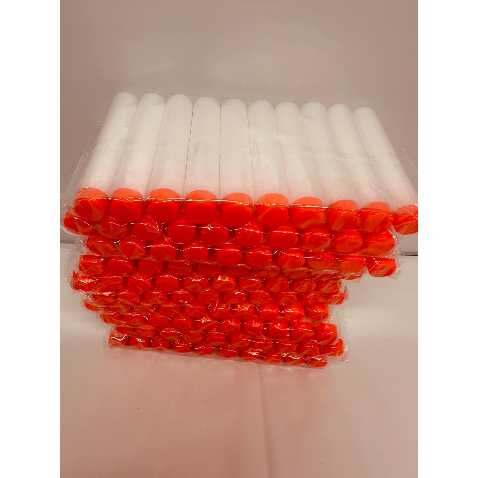 Nerf Compatible Replacement Foam Darts 100 Pieces White Foam Dart New