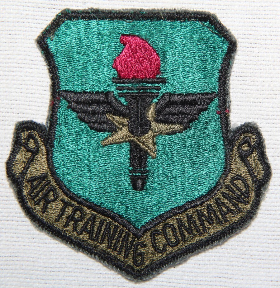 ORIGINAL U.S. AIR FORCE AIR TRAINING COMMAND PATCHES, FULL COLOR & SUBUED