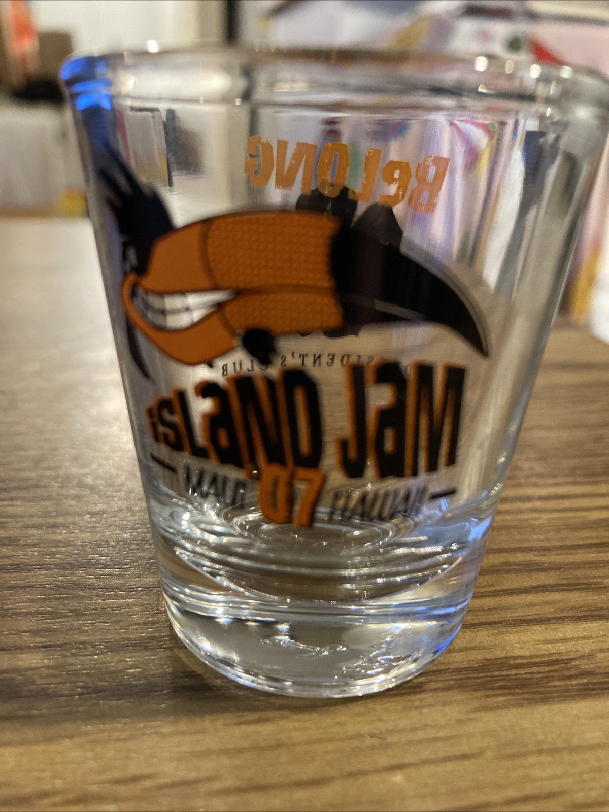 Vintage Shot Glass  Island Jam 07 Maui Hawaii, Belong XIII President's Club