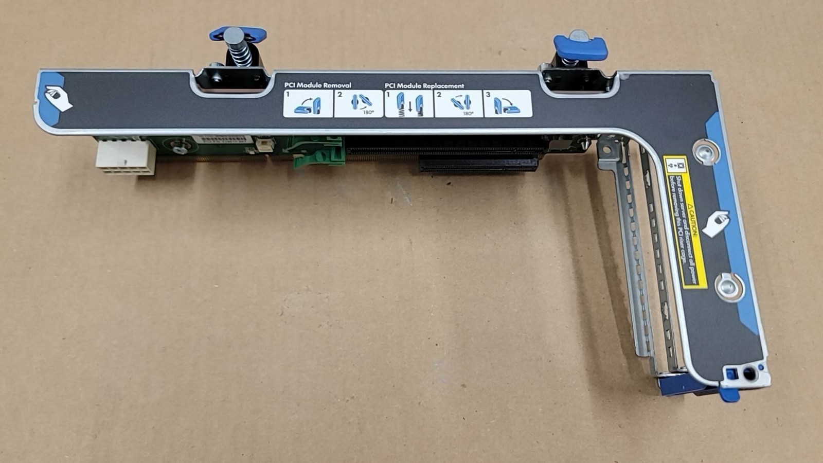 HP ProLiant DL380 Gen9 PCIe Secondary Riser Card with Cage 777283-001 768343-001