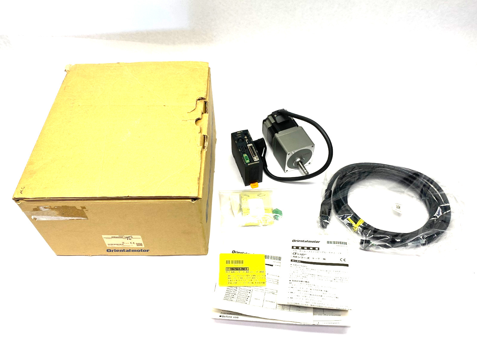Oriental Motor AR66AK-T3.6-3 AlphaStep Closed Loop Stepper Motor and Driver Mod.