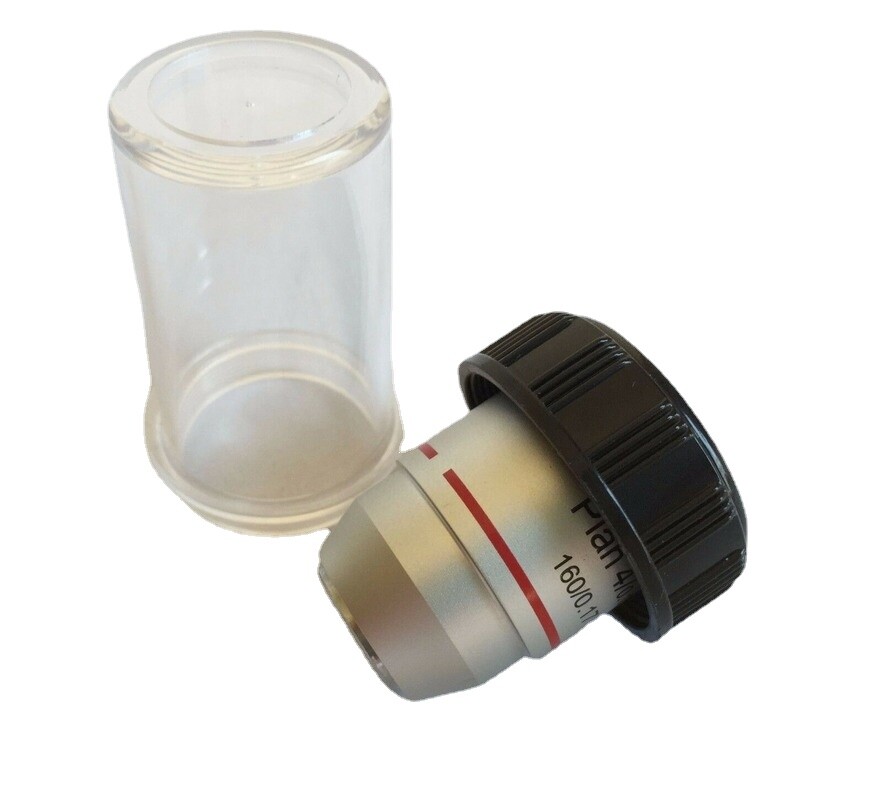 Biological Microscope 195 4x Plan Achromatic Objective Lens FotoHigh