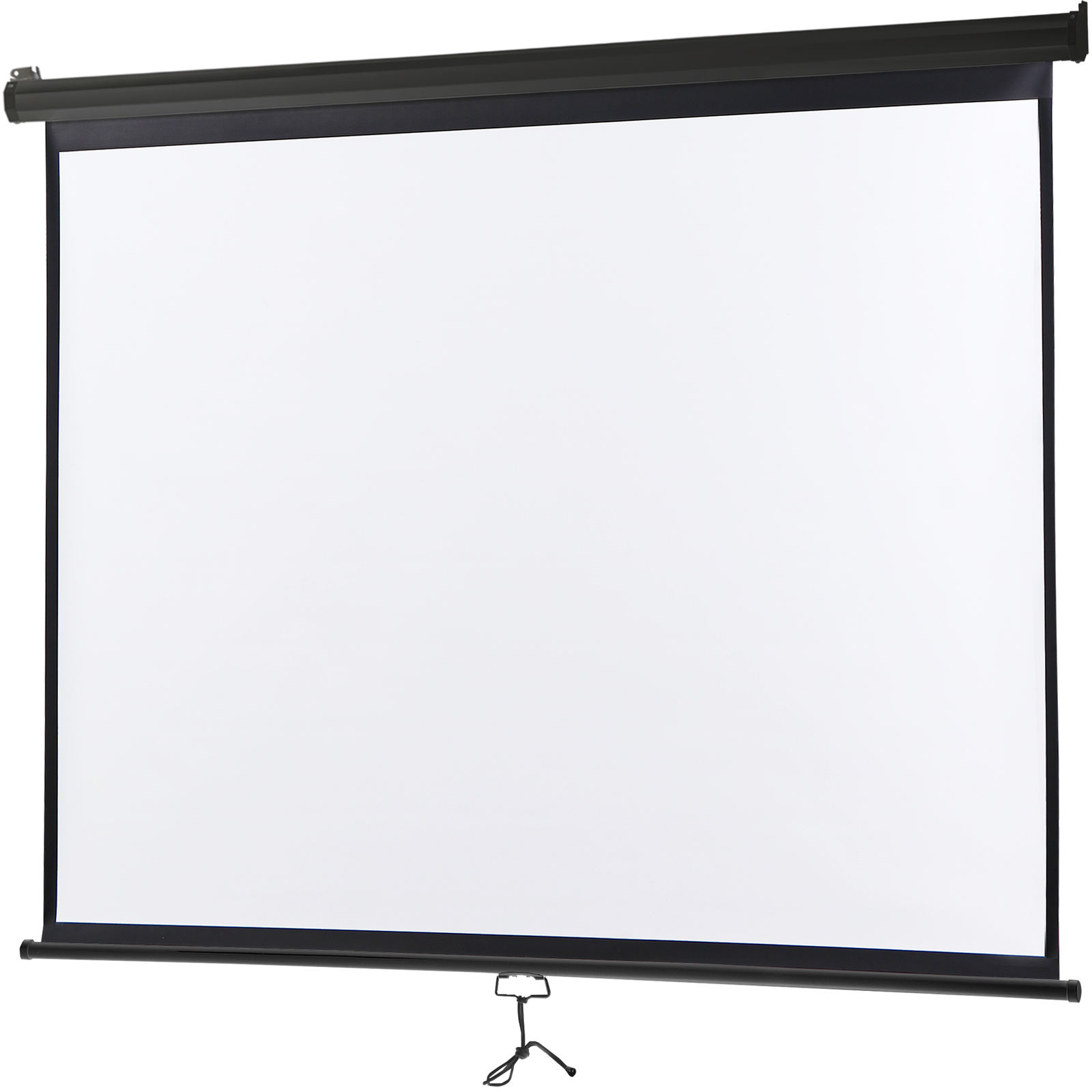 72" Black Movie Projection Screen for Outdoor Indoor 4:3 Foldable 160° Viewing