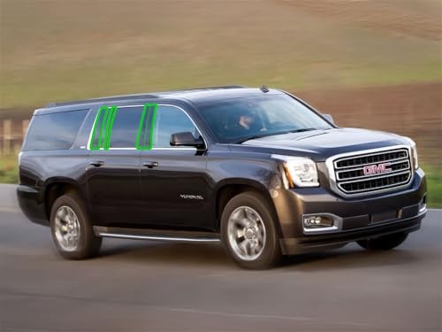Pillar Post Pre Cut Window Trim Kits in Gloss Black Compatible Gloss (Black)