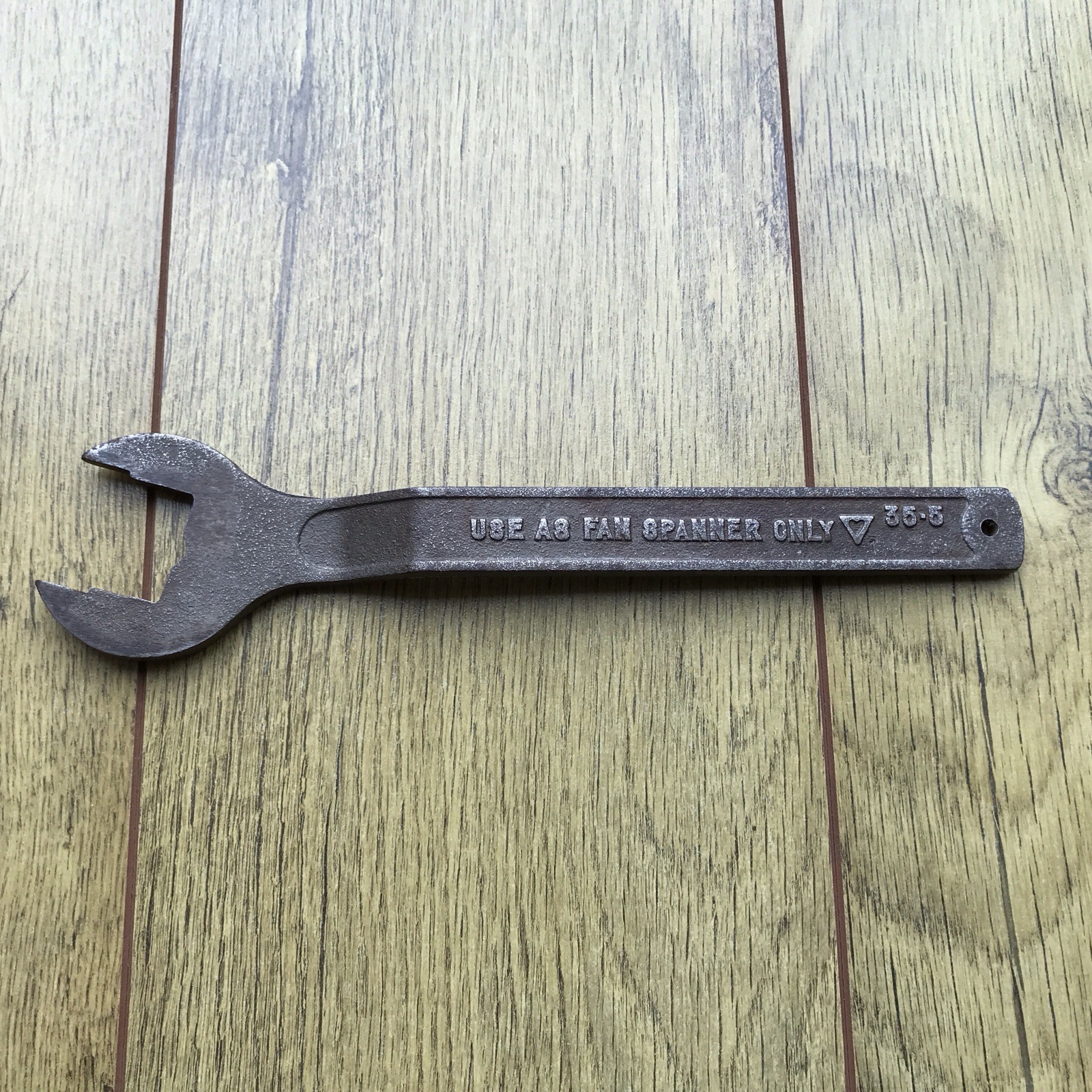 Vintage Barcalo buffalo use fan spanner only Wrench 046 048