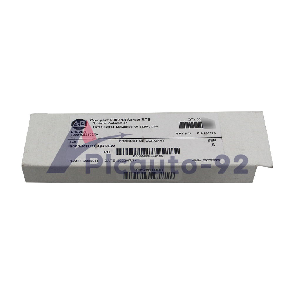 Sealed New Allen Bradley 5069-RTB18-SCREW Compact 5000 18 Screw RTB
