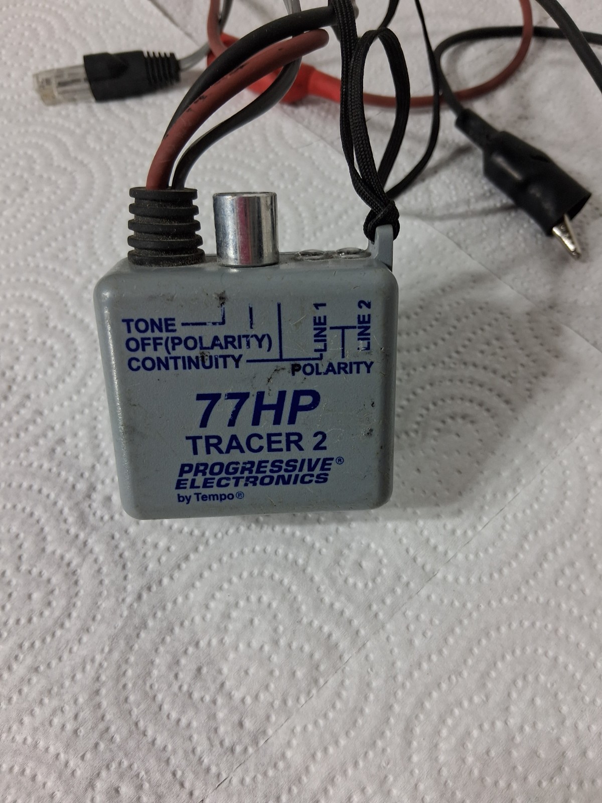 Progressive Tempo 200EP Inductive Amplifier 77HP Tracer 2 Tone Reciever Only B49